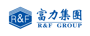 R&F Group official logo representing international property development and investment
